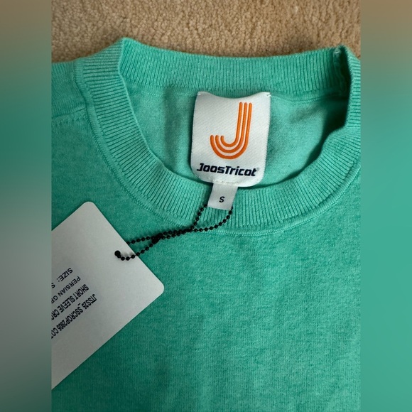 NWT JoosTricot Crop Top in Persian Green. Size Small - Picture 5 of 5